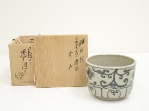 JAPANESE POTTERY ZEZE WARE FIRE CONTAINER BY SHINJO IWASAKI 